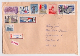 Old Letter - Czechoslovakia - Corréo Aéreo