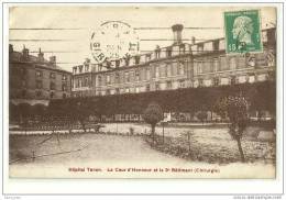 PARIS 1925-hopital TENON-la Cour D´honneur Et Le 3ème Batiment(chirurgie) - Gezondheid, Ziekenhuizen