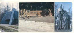 (369) Russian War Memorial With Guarding Soldiers - Monumentos A Los Caídos