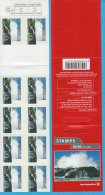 New Zealand Stamp Booklet: 2002 Scenic Coastlines 90c Curio Bay, Catlins, $9.00 NZ137015 - Carnets