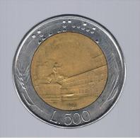 ITALIA - ITALY = 500 Liras 1983 - 500 Lire