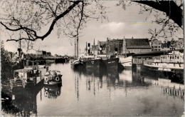 AK Lübeck, Am Hafen, Gel 1959 - Lübeck