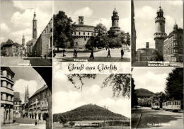 AK Görlitz, Leninplatz, Straßenbahn, Untermarkt, Gel, 1969 - Görlitz