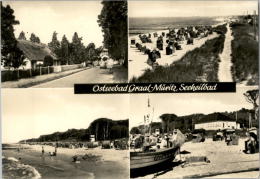 AK Graal-Müritz, Strand, Gel,  1970 - Graal-Müritz