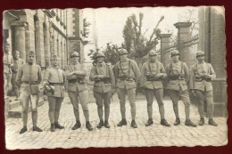 Cpa Carte Photo Du 57 Sarrebourg Sarrburg  Groupe De Soldats En 1927   ARF11 - Sarrebourg