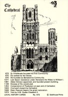 Local History Card : ELY CATHEDRAL Cambridgeshire - Ely