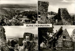 AK Hohnstein, Ruine, Ung, 1978 - Hohnstein (Sächs. Schweiz)