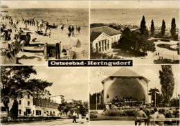 AK Heringsdorf, Kulturhaus, FDGB-Heim Solidarität, Gel, 1971 - Usedom