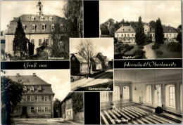 AK Herrnhut, Witwenhaus, Kirche, Vogtshaus, Gel, 1969 - Herrnhut