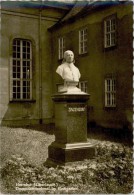 AK Herrnhut, Zinzendorf-Denkmal Im Kirchgarten, Ung, 1966 - Herrnhut
