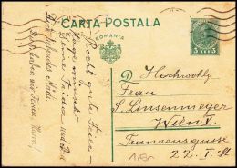 Romania 1938, Postal Stationery Cluj To Wien - Poststempel (Marcophilie)