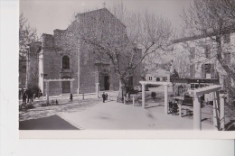 Solliès Pont Carte Photo Miroir Toulon Place Eglise Foyer Des Vieux CPSM Petit Format Peu Courante Superbe état - Sollies Pont