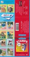 New Zealand Stamp Booklet: 1997 Wacklest Letterboxes, $4.00, NZ137044 - Booklets