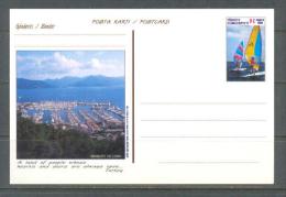 1999 TURKEY TOURISM - WINDSURFING - MARMARIS MARINA POSTCARD - Entiers Postaux