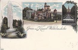 Delcampe - 7381 - Grüss Aus Kassel-Wilhelmshöhe Litho - Kassel