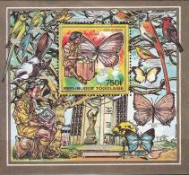 TOGO Papillons + Champignons (YVERT BF Emis En 1990). Neuf Sans Charniere **. MNH - Papillons