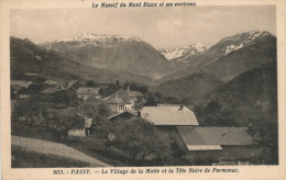 PASSY - Le Village De La Motte Et La Tête Noire De Pormenaz - Passy