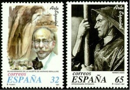 ESPAÑA 1997 - ARTE ESPAÑOL - Edifil Nº 3502-3503 - Yvert 3078-3079 - Fotografía