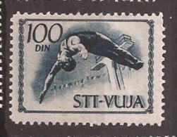 1952 X 60-65  JUGOSLAVIJA SLOVENIJA CROAZIA TRIESTE B  SPORT TUFFI  Jump Into The Water MNH - Salto De Trampolin