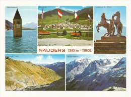 Cp, Autriche, Nauders, Multi-Vues, Voyagée 1981 ? - Nauders