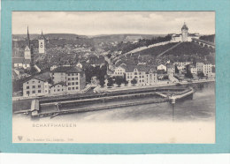 SCHAFFHAUSEN.   - TRES  BELLE CARTE PRECURSEUR   - - Sonstige & Ohne Zuordnung