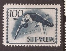 1952 X 60-65  JUGOSLAVIJA SLOVENIJA CROAZIA TRIESTE B SPORT TUFFI  Jump Into The Water MNH - Plongeon