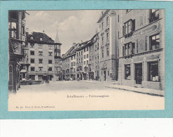 SCHAFFHAUSEN.  -  Frohnwaagplatz  - TRES  BELLE CARTE PRECURSEUR ANIMEE  - - Autres & Non Classés