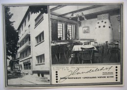 Allemagne / Deutschland : Karlsruhe - Hotel  - Restaurant Handelshof - Mühlburger Tor - Ecke Reinhold Frank Strasse - Karlsruhe