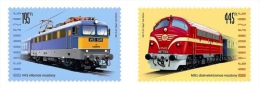 HUNGARY-2013. Trains/Locomotives/Railways Cpl.Set MNH!! New! - Neufs