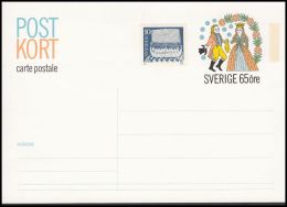 Sweden, Uprated Postal Stationery - Postal Stationery