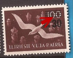 1940 X  24-30   JUGOSLAVIJA SLOVENIJA CROAZIA TRIESTE B- OVERPRINT  , BIRD GULD   MNH - Neufs