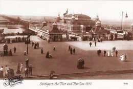 Postcard SOUTHPORT Pier & Pavilion 1913 Francis Frith Collection - Southport