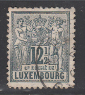 Luxembourg  Scott No. 53  Used  Year 1882  Small Toning Spot--discounted - 1882 Allégorie