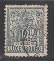 Luxembourg  Scott No. 53  Used  Year 1882  Small Toning Spot--discounted - 1882 Alegorias
