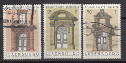 Luxembourg  Scott No.  792-94  Used Year 1988 - Usados