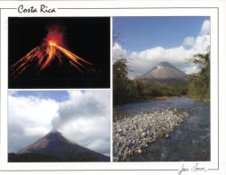 (345) Costa Rica - Volcano - Costa Rica