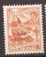 1954 X P-110-12  TRIESTE B JUGOSLAVIJA SLOVENIJA CROAZIA  FISH ECONOMY, Fishing  MNH - Ongebruikt