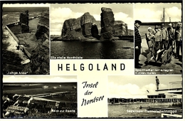 Helgoland  -  Insel Der Nordsee  -  Mehrbild Ansichtskarte Ca.1960    ( 1861 ) - Helgoland