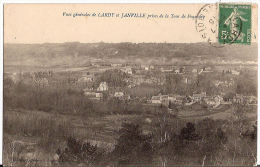 CPA Janville Lardy  Vues Générales De  Prises De La Tour De Poquency 91 Essonne - Lardy