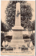 CPA Sergines Monument Aux Morts De La Grande Guerre 1914 1918 89 Yonne - Sergines