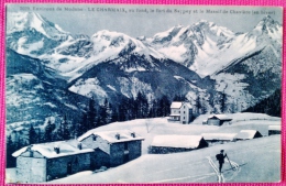 Delcampe - CPA-ENVIRONS DE MODANE-73-SAVOIE-LE CHARMAIX LE FORT DU SAPPEY ET LE MASSIF DE CHAVIERE-COLL F DE MIGIEU CHAMBERY-N°2029 - Modane