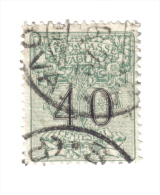 Segnatasse Per Vaglia 1924 Vitt. Em. III° 40 Cent  Usato   COD FRA.156 - Portomarken