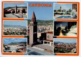 CARBONIA, VEDUTINE, VG 1969, FINESTRELLE   **** - Carbonia