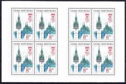 ** Tchéque République 1993 Mi Klb.  9, (MNH) - Blocks & Sheetlets