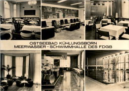 AK Kühlungsborn, Meerwasserschwimmhalle Des FDGB, Ung, 1978 - Kühlungsborn