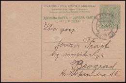 Yugoslavia 1926, Postal Stationery Mostar To Beograd - Briefe U. Dokumente