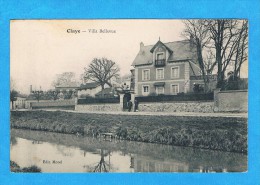 CPA  -Claye- Villa Bellevue- Cachet 68ème Régiment D'infanterie-77 Seine Et Marne - Claye Souilly