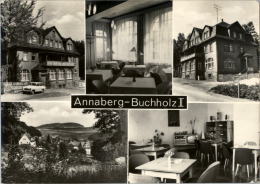 AK Annaberg-Buchholz II, Betriebsferienheim Funkwerk Köpenick,Forsthaus,gel 1971 - Annaberg-Buchholz