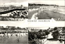 AK Ahlbeck, Blick Nach Heringsdorf, FDGB-Heim Bernhard Göring, Gel, 1976 - Usedom