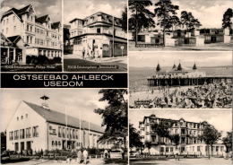 AK Ahlbeck, U.a. FDGB-Urlauberdorf, Gel, 1973 - Usedom